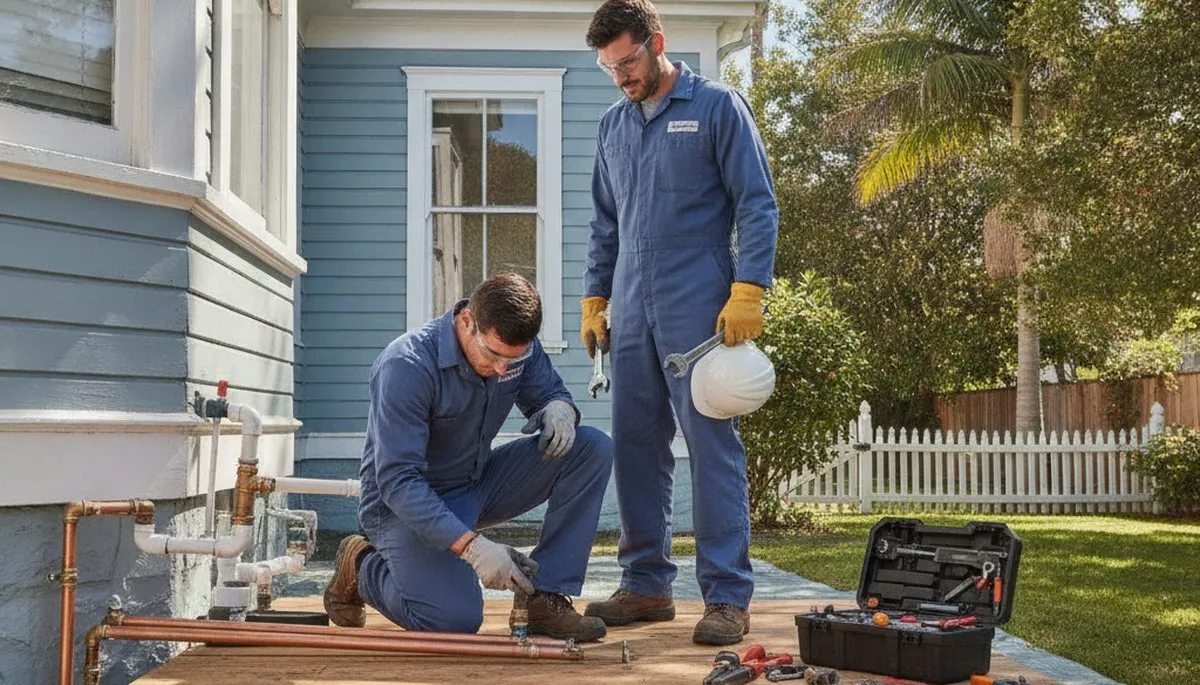 Professional plumber providing plumbing repair service in San Francisco, CA