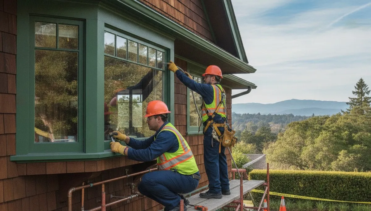 San Francisco, CA plumber repairing a residential pipe leak for plumbing service customer support